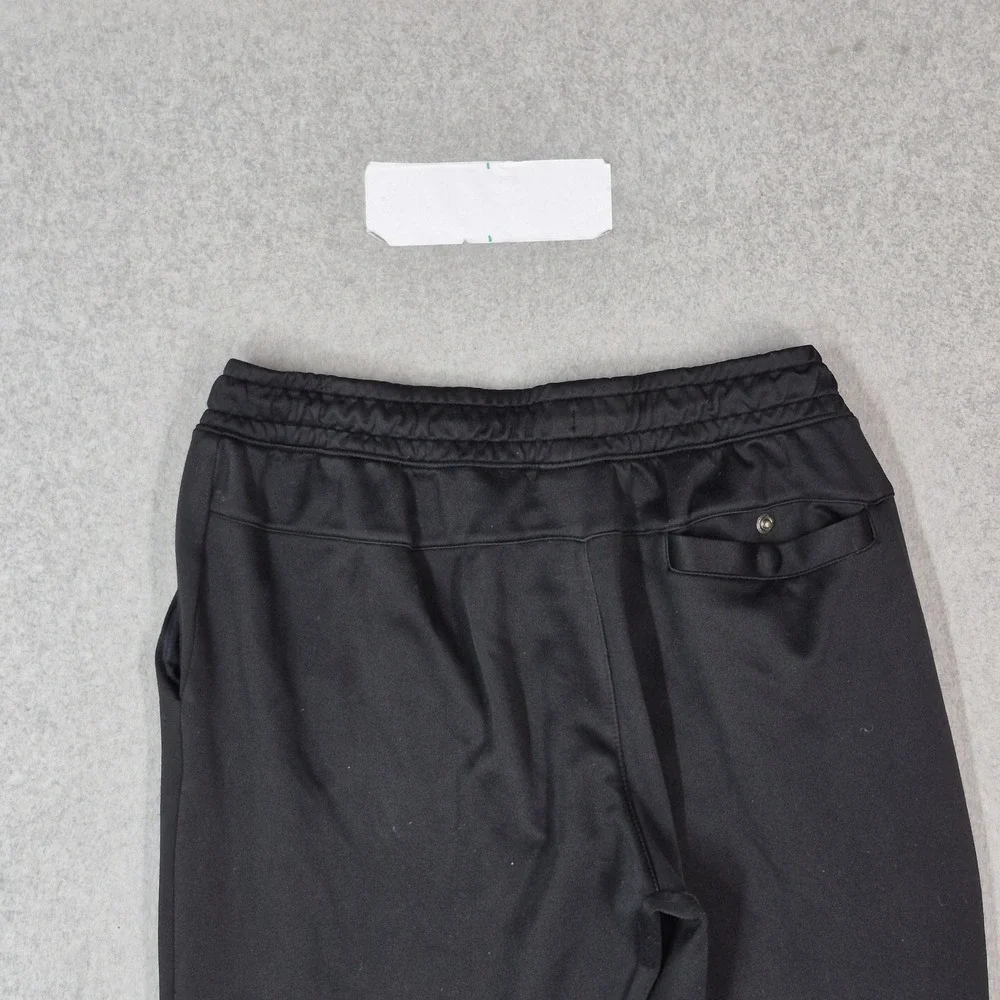 Nike Men Activewear Pants L Black Joggers Swoosh Logo 26